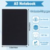 Loccmat 16 Pack Kraft Notebooks Bulk,Lined Soft Cover Journal Bulk,College