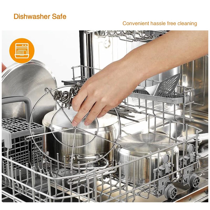 LBH Skewer Stand,Stainless Steel,compatible with Instand pot 8 Quart Air