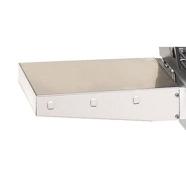 Q QUALITY BRAND COMPANY PGS A-Series ASHELF UNIV Universal Side Shelf Outdoor Patio Gas Grill Accessory - 14.5 x 14.5 x 5.5 in. - Stainless Steel Color