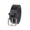 Dickies Women's Square Harness Buckle Multi-Perforated Casual Belt, Black Perforated,