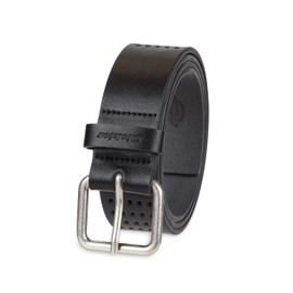Dickies Women's Square Harness Buckle Multi-Perforated Casual Belt, Black Perforated, X-Large