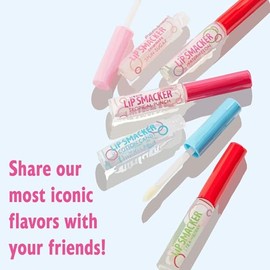 Lip Smacker Paquete de la amistad de brillo labial líquido, 5 unidades