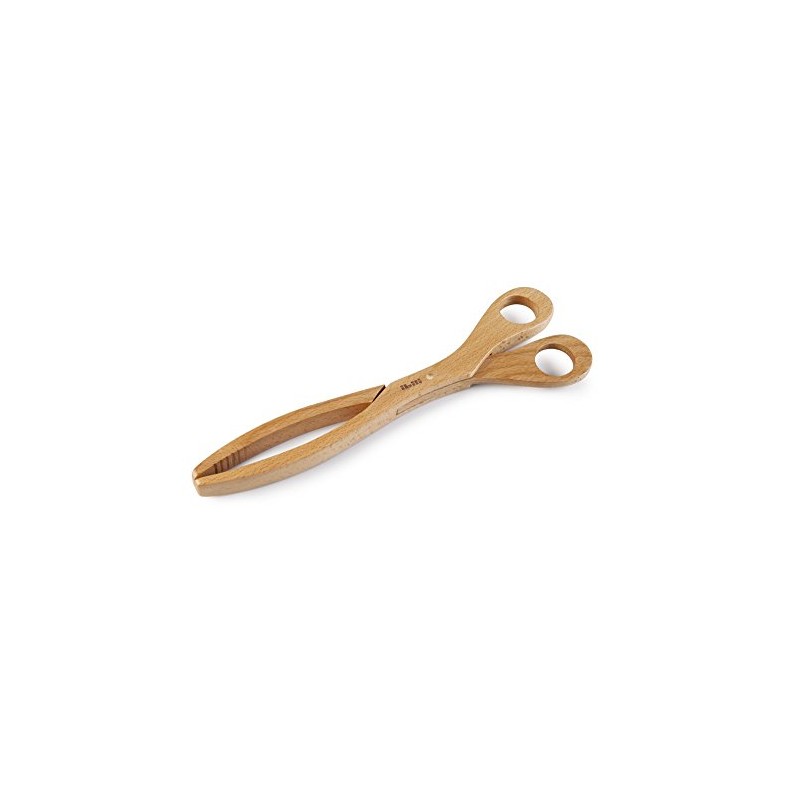 IBILI 742300 Tongs, Wood, Brown, 28 x 8 x 4