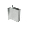 Brushed Nickel Frameless Shower Door Slip-On Finger Pull