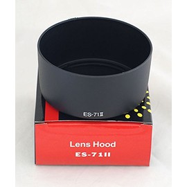 Khalia-Foto Lens Hood ES-71II Sun Shade for Canon EF 1.4/50mm USM