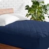 Bare Home Split Head Flex King Quilted Fitted Mattress Pad