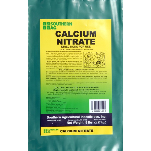 Calcium Nitrate - 10X5 Pound Bag - (10 bags per
