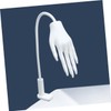 FOMIYES Realistic Fake Hand for Nail Practice Reusable Acrylic Training