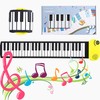 XUBX 49 Keys Roll Up Foldable Piano for Beginners, Rolling
