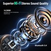 Wireless Earbuds, Bluetooth 5.4 Headphones In Ear with Multifunctional Touchscreen,