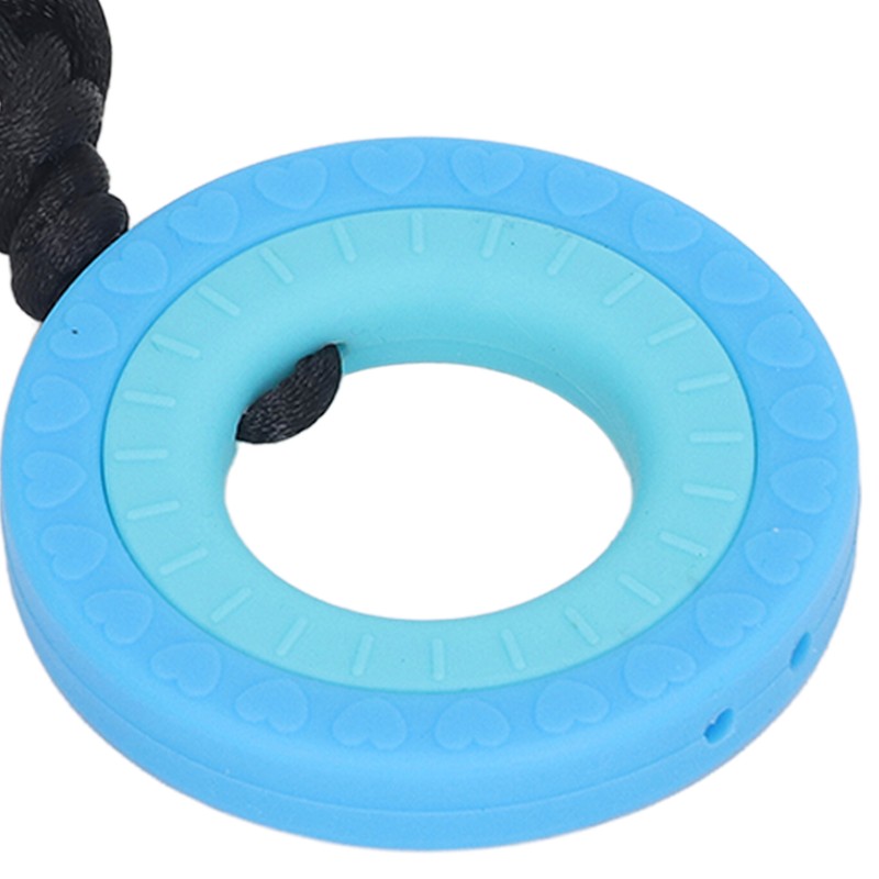 10PCS Chew Sensory Necklace Safe Soft Silicone Teeth Grinding Kids