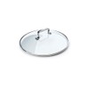 Le Creuset Toughened Non-Stick Glass Lid, 22 cm, Transparent, 96200822000000