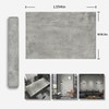 Light Grey Concrete Wallpaper Peel and Stick,30.3"x394" Industrial Matte Thicken