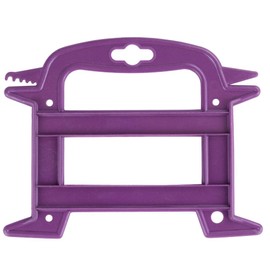 West Coast Paracord Winder Rope Cord Organizer - Prevents Knots, Tangles, and Kinks (Purple, Single Pack)