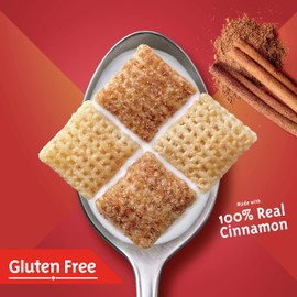Chex CinnamonBreakfast Cereal, Gluten Free, 19.2 oz (Pack of 5)