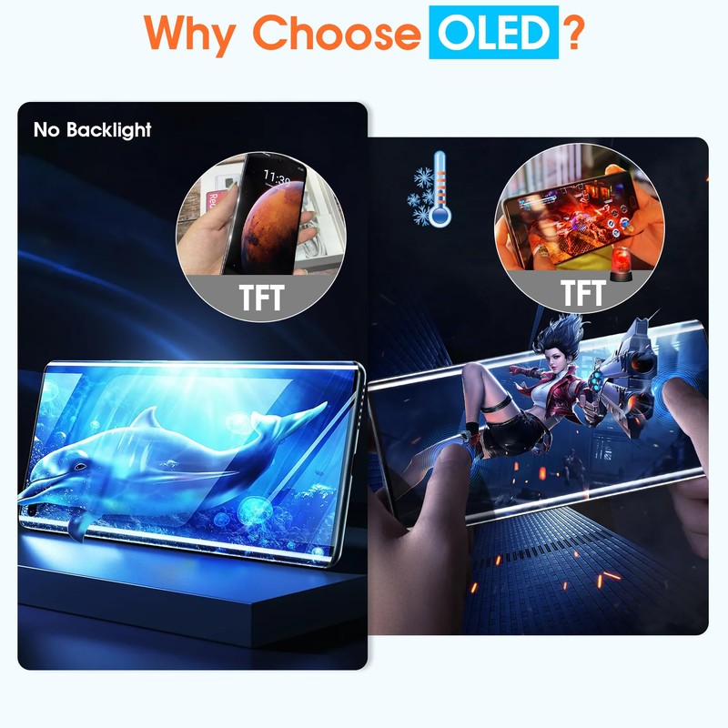 OLED LCD Display for LG G8X ThinQ LMG850 Screen Replacement