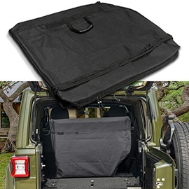 【Upgrade Version】Freedom Top Panels Storage Bag for All 2007-2022 Jeep Wrangler JK JKU JL JLU Sports Sahara Freedom Rubicon Unlimited 2 Door & 4 Door Models (Black)…