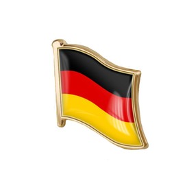 Germany Flag Pin Badge Metal Pin Brooch Flag of Germany Metal Pin National Badge, AOTEMAN