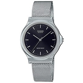 Casio Watch Casio Collection [Domestic Genuine Product] MQ-24 Metal, silver/black, 1 piece, watch
