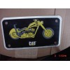 CAT Lot of 10 Caterpillar Logo Motorcycle License Plate size