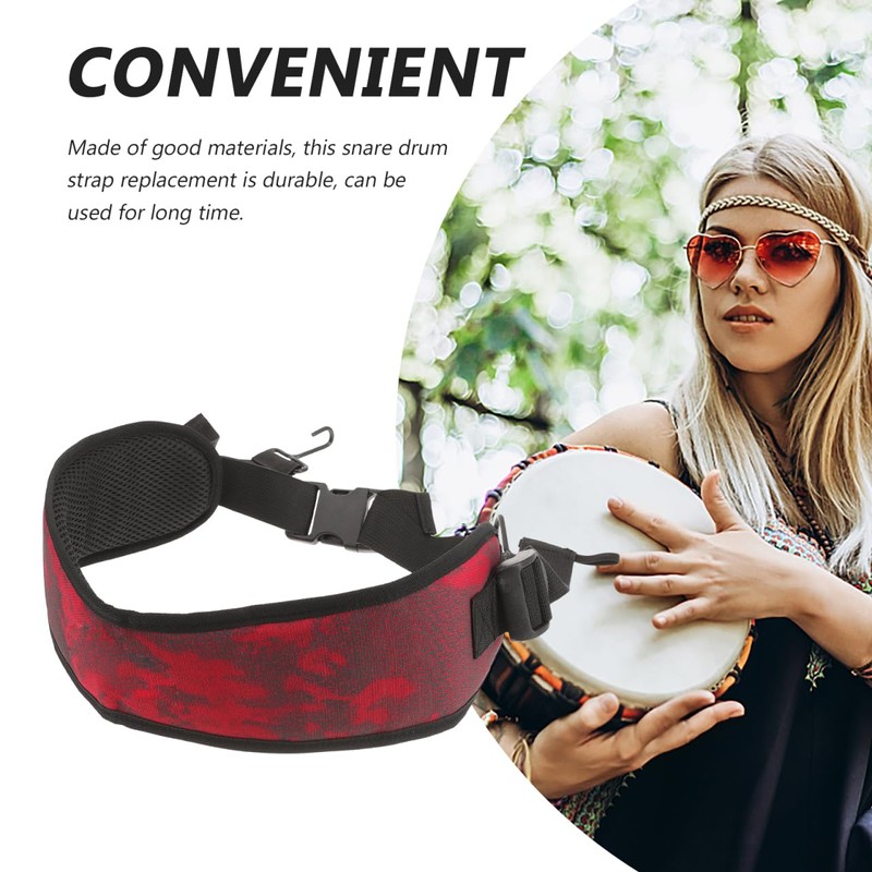 ifundom African Drum Strap Drum Strap Adjustable Drum Sling Djembe