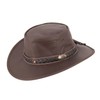 Outbacker Australian leather hat Roo Nomad Traveller made of genuine