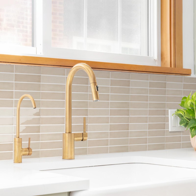 AdoDecor Peel and Stick Tile，New Upgrade Thicker Design Self Adhesive