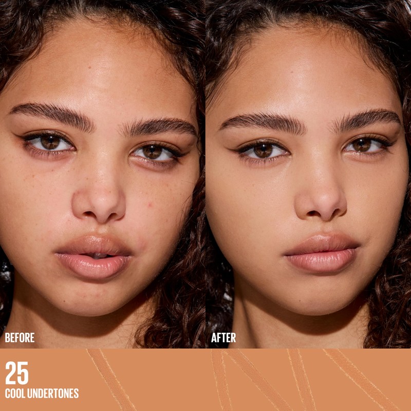 Maybelline Fit Me Microscopic Concealer, 25, Up to 24H creamy