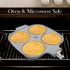 RANX INGST Ceramic Egg Frying Pan with Lid, Nonstick 4