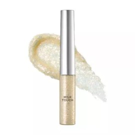 Milk Touch 밀크터치 아이 글리터 페어리 쥬얼 애교살 메이크업 01 오로라 화이트 쥬얼리 Milk Touch Eye Glitter Fairy Jewel Aegyosal Makeup 01 Aurora White Jewelry