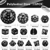 Dice Dice Set D100 Dice Polyhedral Dice Set Black D100