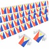 Lebei 2 Pack Philippines Flag Banner String Small Mini 66