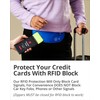 Vantamo Hidden Money Belt For Extra Safety, RFID Protected Ultra-Thin
