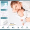 2 Pack Twin Waterproof Mattress Protector Deep Pocket Mattress Cover,