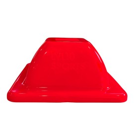 LVL10 Pro Training Cones - 2" Flat Cones for Sports Training, Football Cones for Drills and More - Mini Soccer Cones That Won't Crack, Slide or Fly - 20 Orange Cones