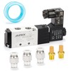 AIRIX 4V110-06 Pneumatic Solenoid Valve DC24V, 2 Position 5 Way,