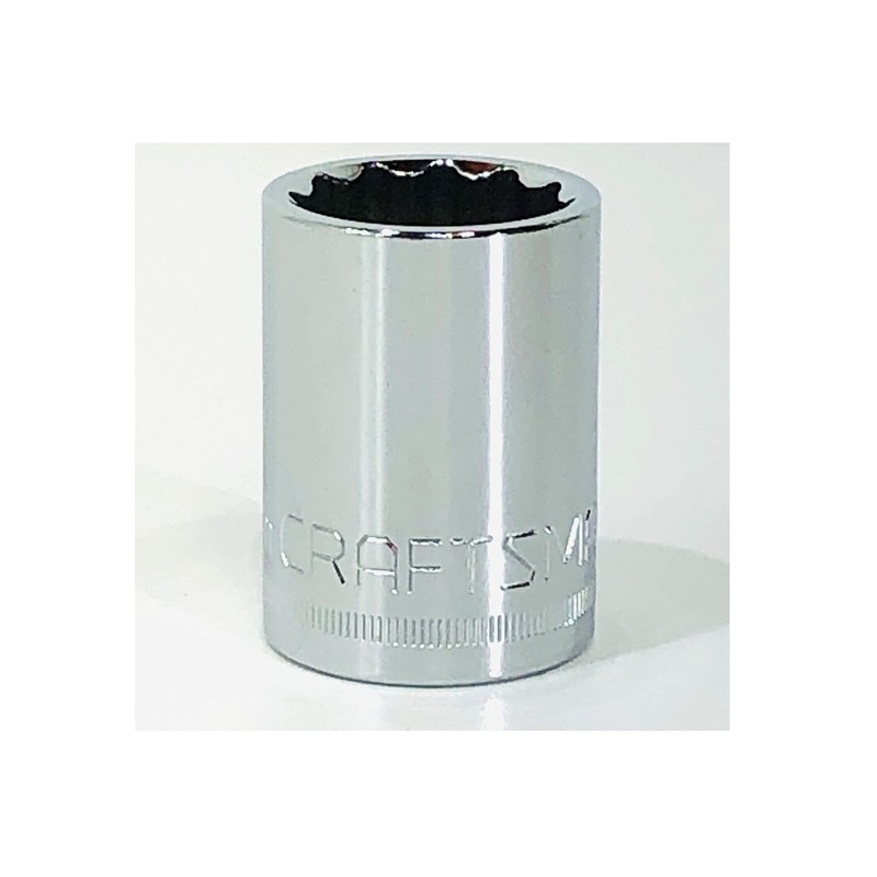 19mm 1/2" Drive Metric 12 Point Socket - 44238 (Bulk