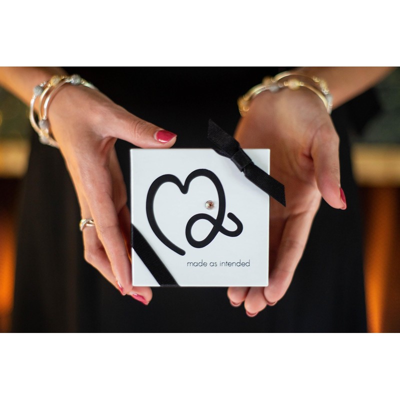 Made As Intended the Blessing Bracelet - 12mm Crystal White