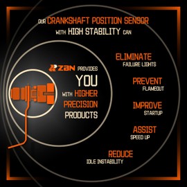 ZBN 56028373AB pc484 56028815aa Sensor de posición del cigüeñal CPS Sensor apto para Jeep Grand Cherokee, Dodge Durango Magnum Ram 2500 3500, V8 5.7L su8567