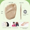 Metatarsal Pads for Women,Ball of Foot Cushions,Reduce Foot Pain,Reusable Heel