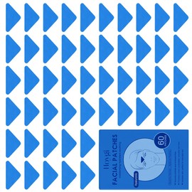 GXGM Zornesfalten Pflaster I Facial Patches Minderung von Zornesfalten,mit Hyaluron I Anti Falten Pflaster 60 Stk. I Faltenpflaster (Hyaluron (blau) für normale bis trockene Haut)