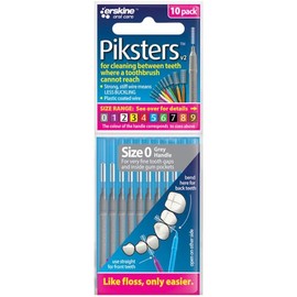 Piksters Buy Piksters Size 0 Grey 10 Pack Online
