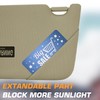 TadaMark Left Driver Side Sun Visor Fit for Honda Accord