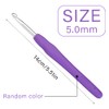 5 mm Crochet Hook, Ergonomic Handle for Arthritic Hands, Extra