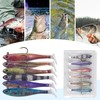 Pre-Rigged Soft Fishing Lures Swim Baits Soft Plastic Jig Heads