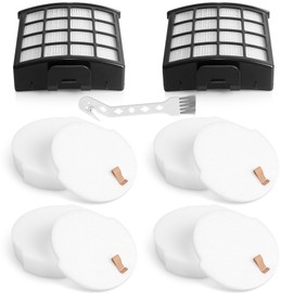 AZ1810 Filter Replacement Vacuum Cleaner, Including 2 HEPA Filters, 4 Foam Filters And 4 Felt Filters