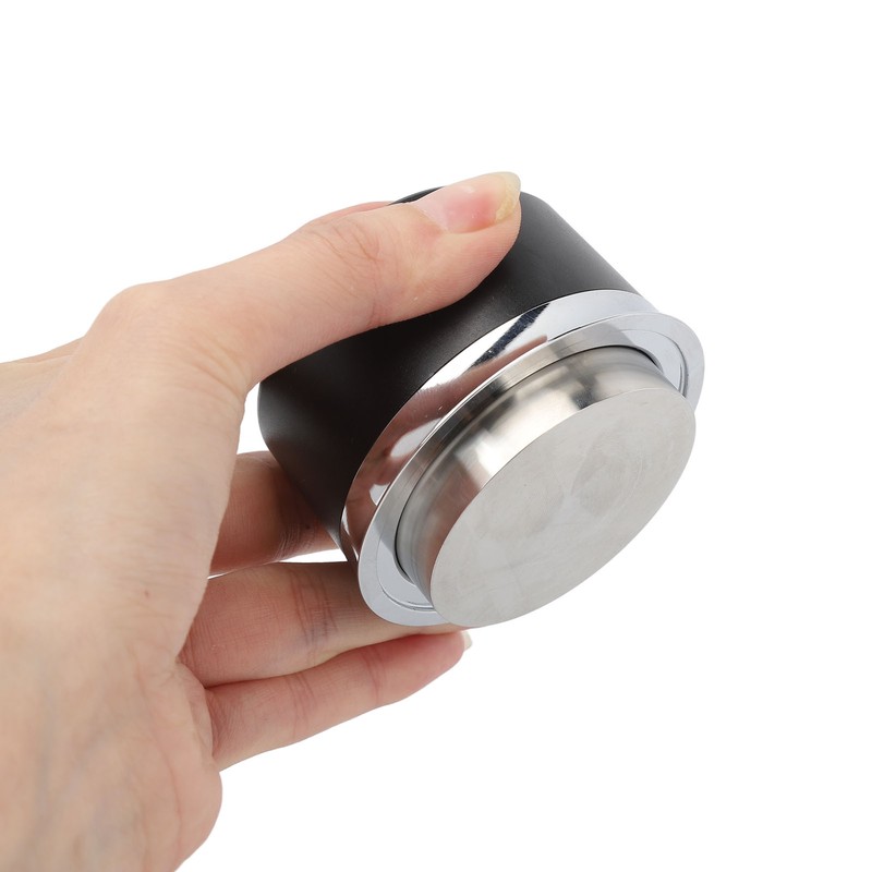 Coffee Tamper Stainless Steel Flat Bottom Coffee Distributor Leveler Coffee