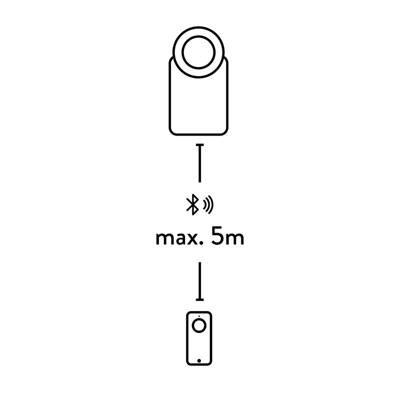 Nuki Fob Smart Extension for Nuki Smart Lock, Bluetooth Add-On,