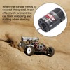 RC Brushed Motor with 1/3 Reduction Gearbox 550 Universal Brushed