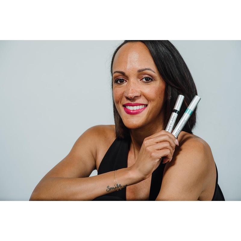 Maxey Cosmetics, MaxeyBrow Eyebrow Enhancing Serum, Longer, Thicker, Darker Looking